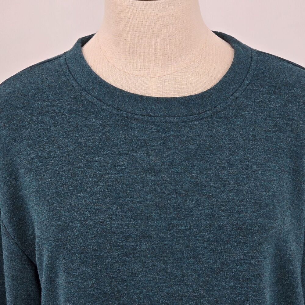 Orvis Women's Dropped Shoulder Crewneck Pullover Women's M Green
